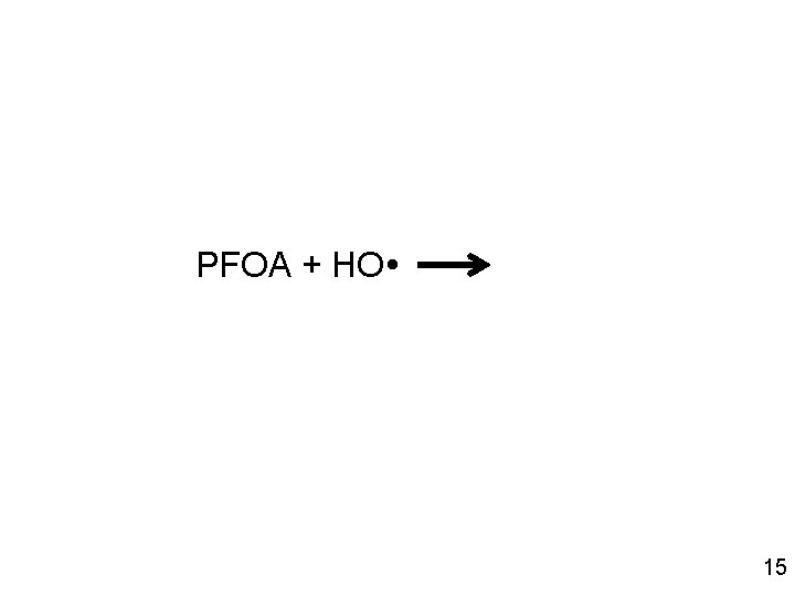PFOA + HO 15 