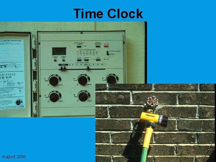 Time Clock August 2008 