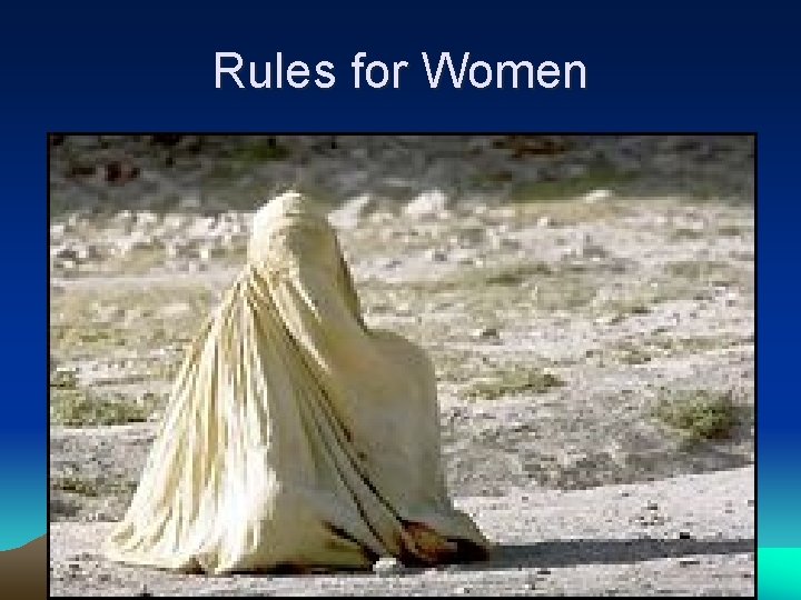 Rules for Women 