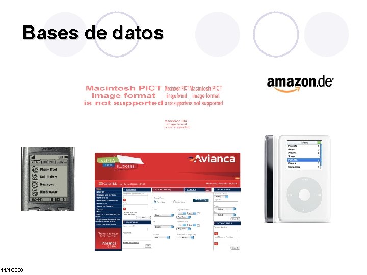Bases de datos 11/1/2020 