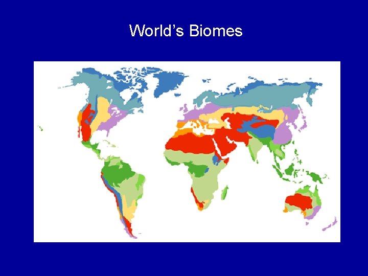 World’s Biomes 