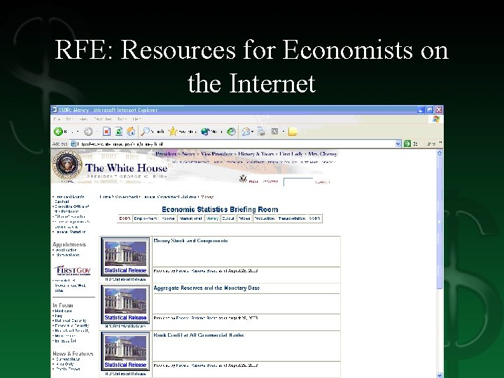 RFE: Resources for Economists on the Internet 