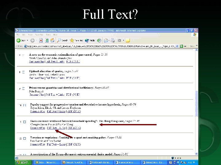 Full Text? 