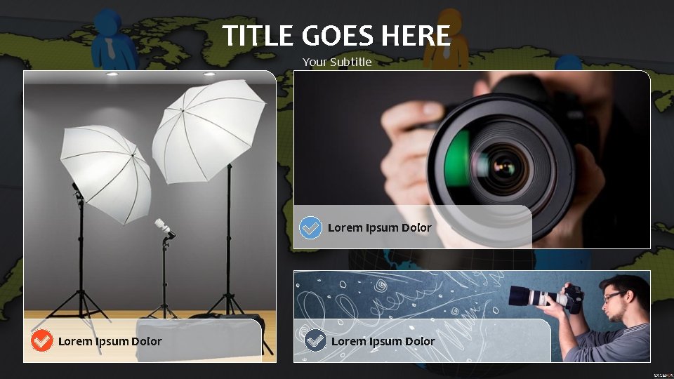 TITLE GOES HERE Your Subtitle Lorem Ipsum Dolor 