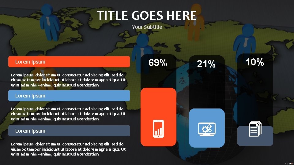 TITLE GOES HERE Your Subtitle Lorem Ipsum Lorem ipsum dolor sit amet, consectetur adipiscing