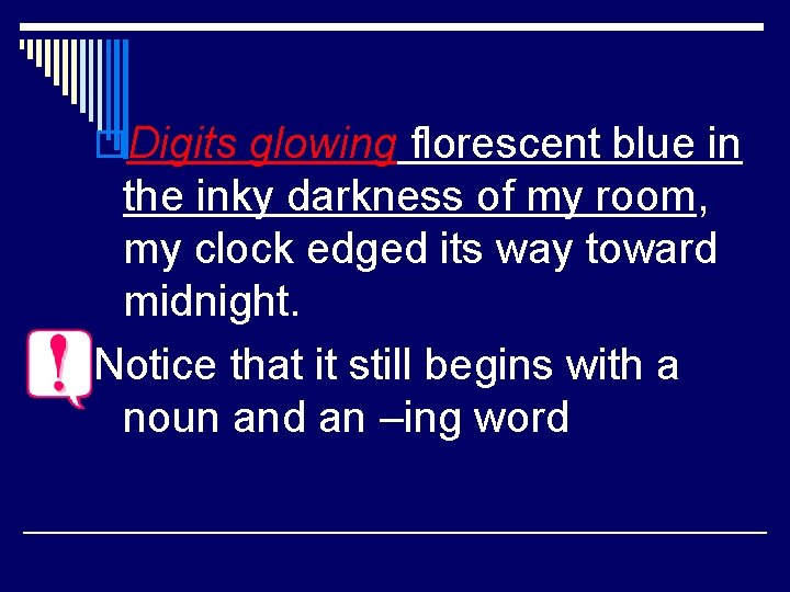 o. Digits glowing florescent blue in the inky darkness of my room, my clock