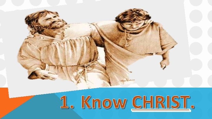 1. Know CHRIST. 