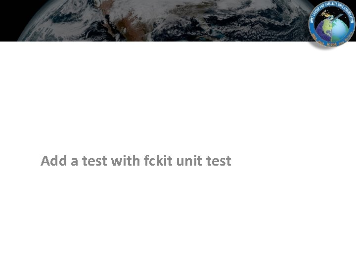 Add a test with fckit unit test 