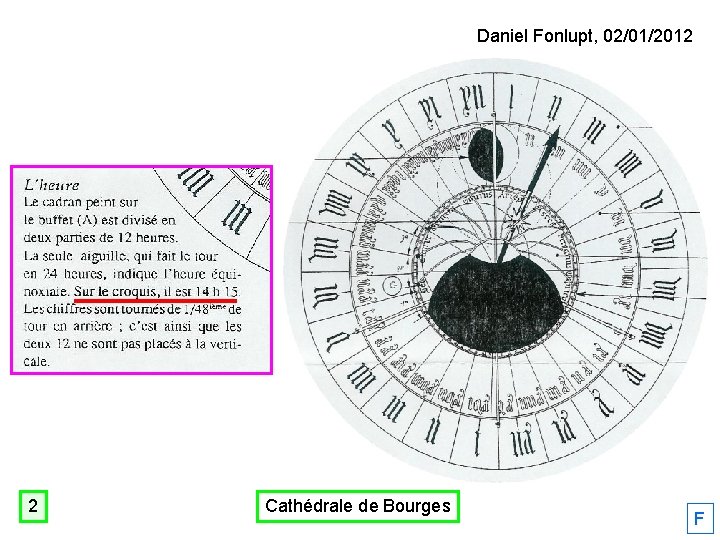 Daniel Fonlupt, 02/01/2012 2 Cathédrale de Bourges F 
