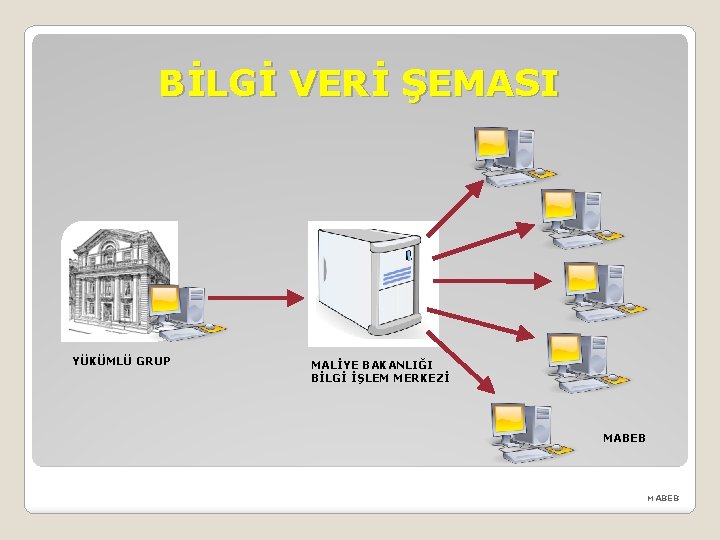 BİLGİ VERİ ŞEMASI YÜKÜMLÜ GRUP MALİYE BAKANLIĞI BİLGİ İŞLEM MERKEZİ MABEB 