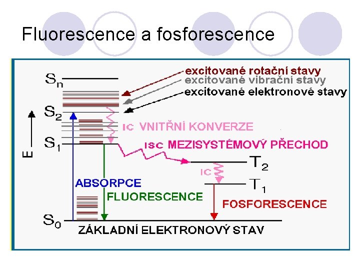 Fluorescence a fosforescence 