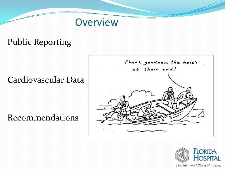 Overview Public Reporting Cardiovascular Data Recommendations 