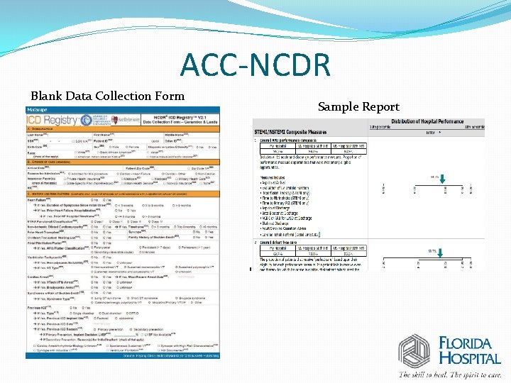ACC-NCDR Blank Data Collection Form Sample Report ACC-NCDR Blank Data Collection Form Sample Report