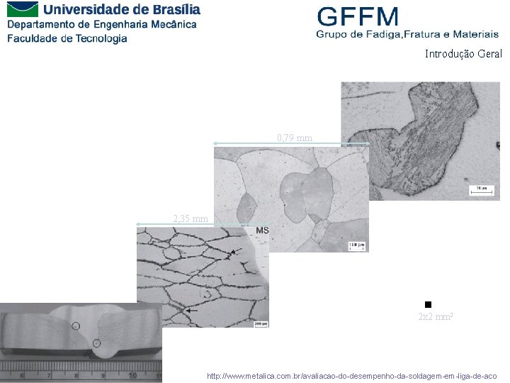 Introdução Geral 0, 79 mm 2, 35 mm 2 x 2 mm 2 http: