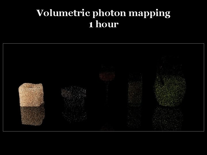 Volumetric photon mapping 1 hour MC methods for volumetric light transport – Combining estimators