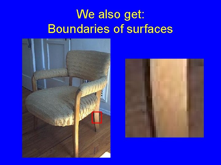 We also get: Boundaries of surfaces 