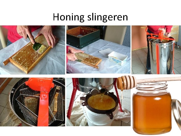 Honing slingeren 