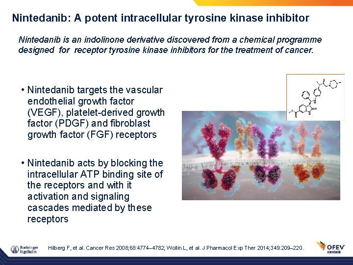 Nintedanib: A potent intracellular tyrosine kinase inhibitor Nintedanib is an indolinone derivative discovered from