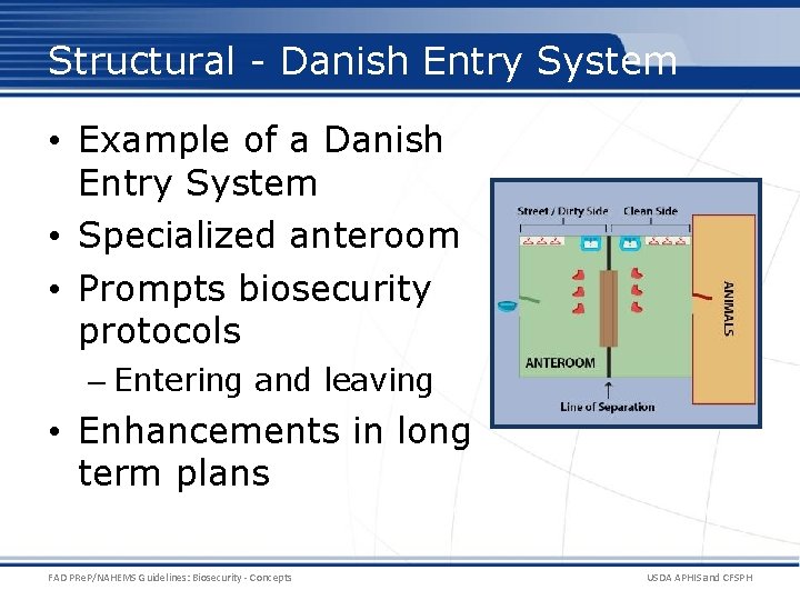 Structural - Danish Entry System • Example of a Danish Entry System • Specialized