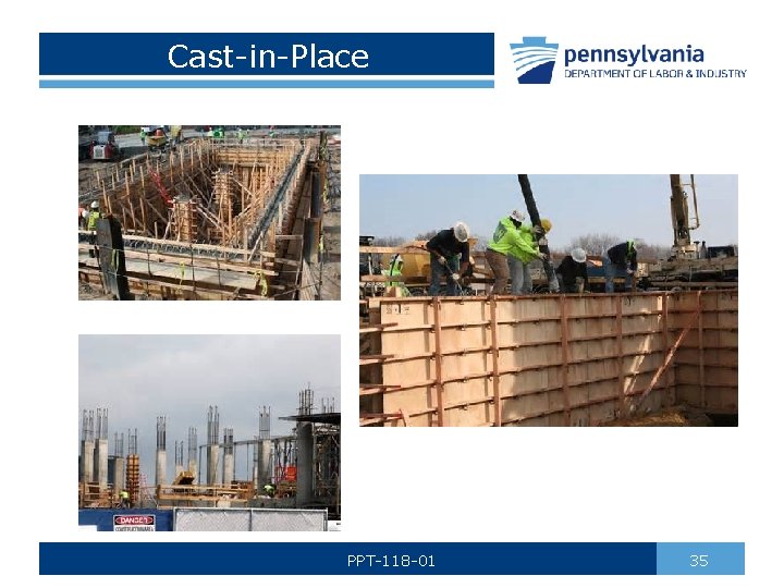 Cast-in-Place PPT-118 -01 35 