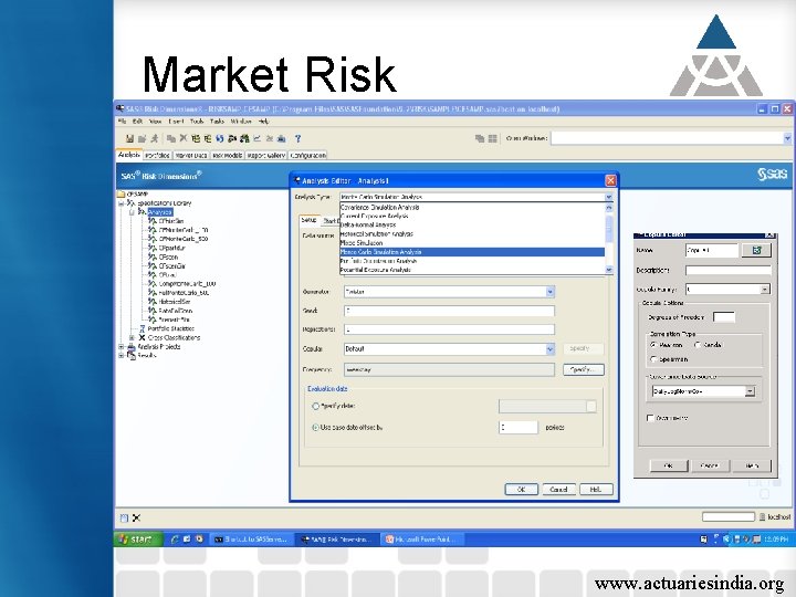 Market Risk www. actuariesindia. org 