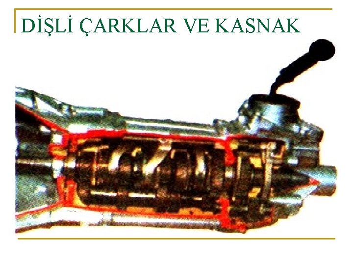 DİŞLİ ÇARKLAR VE KASNAK 