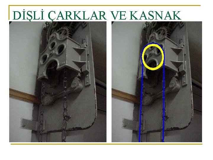 DİŞLİ ÇARKLAR VE KASNAK 