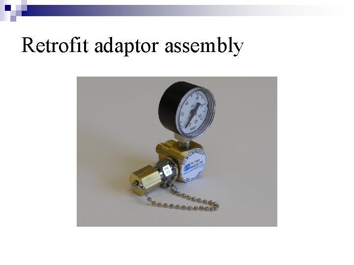 Retrofit adaptor assembly 