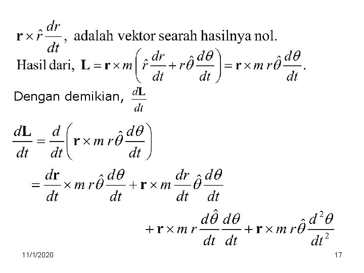 Dengan demikian, 11/1/2020 17 