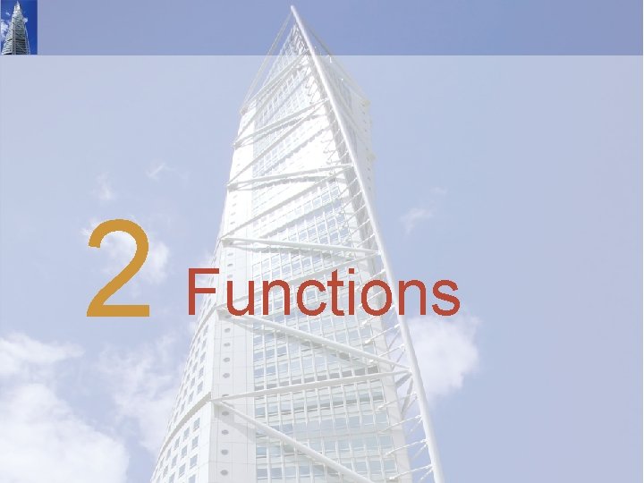 2 Functions 