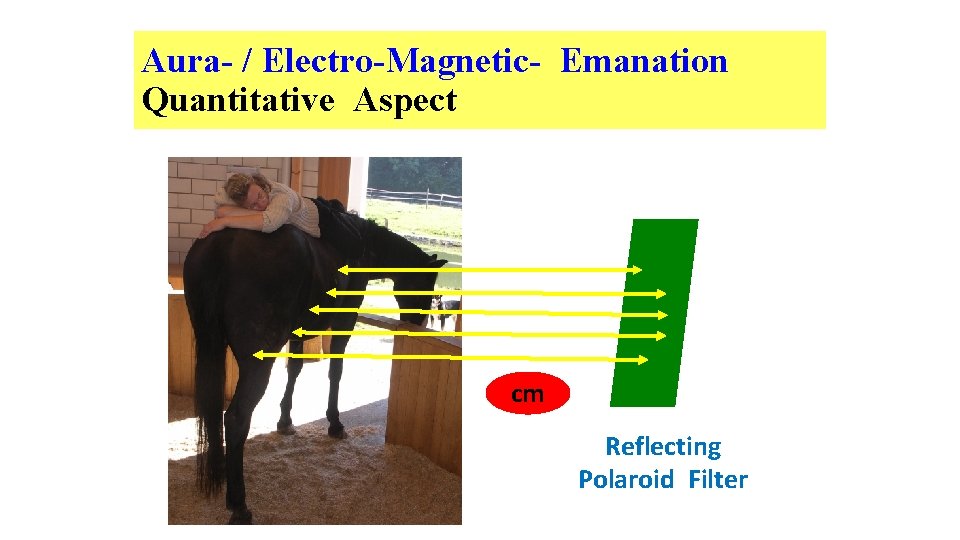 Aura- / Electro-Magnetic- Emanation Quantitative Aspect cm Reflecting Polaroid Filter 