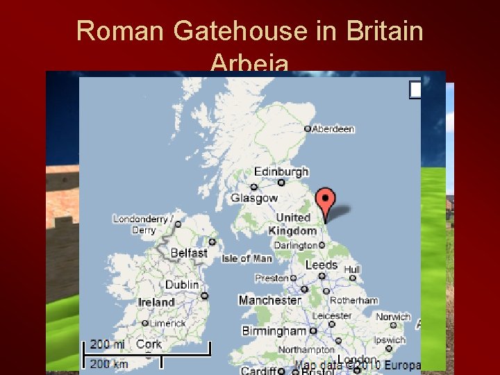 Roman Gatehouse in Britain Arbeia 