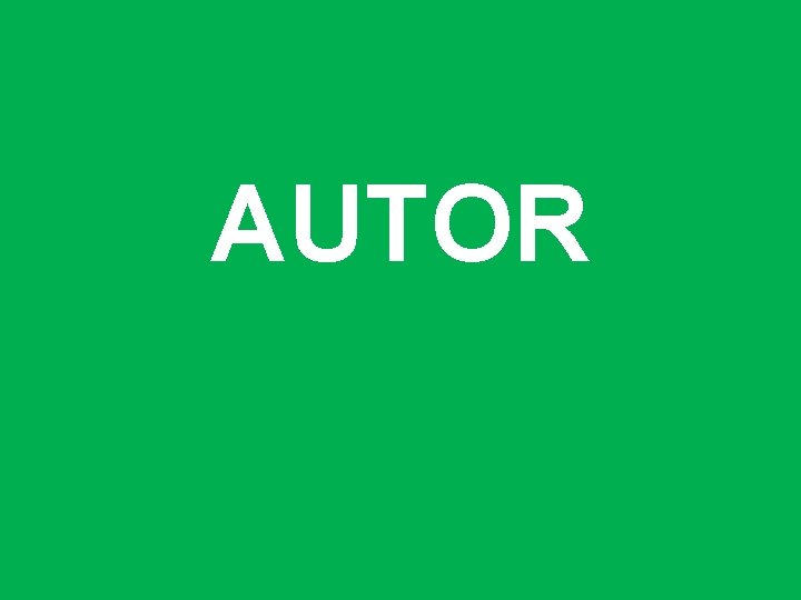 AUTOR 