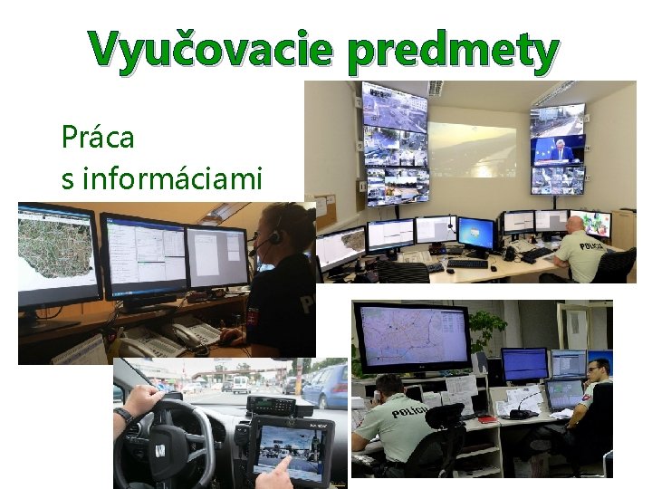 Vyučovacie predmety Práca s informáciami 