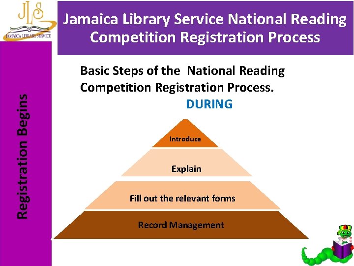 Registration Begins Jamaica Library Service National Reading Competition Registration Process Basic Steps of the