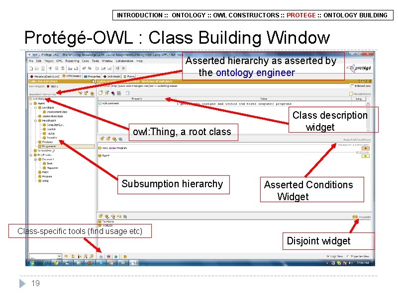 INTRODUCTION : : ONTOLOGY : : OWL CONSTRUCTORS : : PROTEGE : : ONTOLOGY