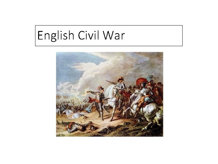 English Civil War 