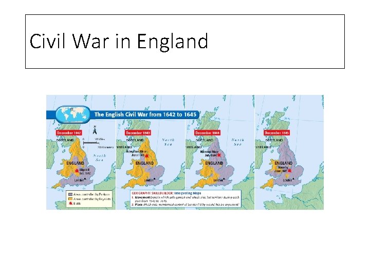 Civil War in England 