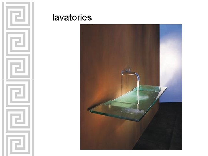 lavatories 