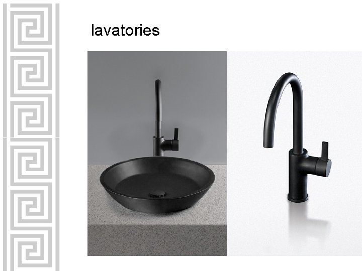 lavatories 