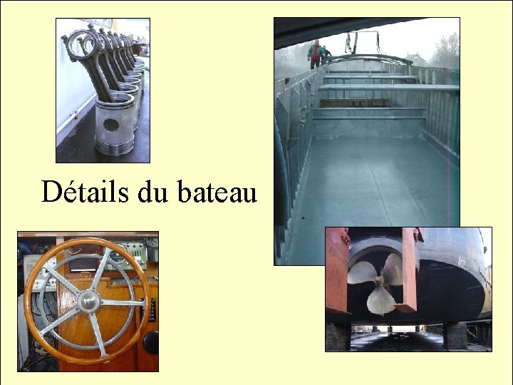 Détails du bateau 