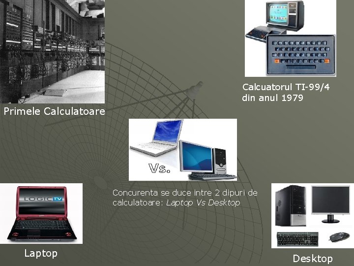 Calcuatorul TI-99/4 din anul 1979 Primele Calculatoare Concurenta se duce intre 2 dipuri de