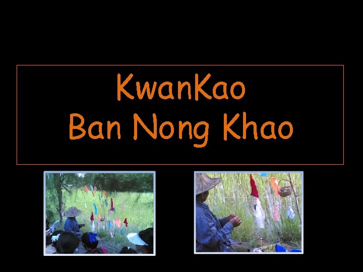 Kwan. Kao Ban Nong Khao 