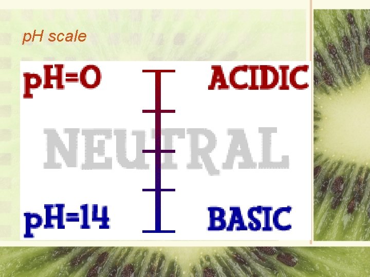 p. H scale 