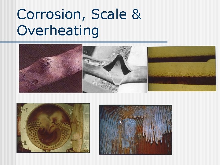 Corrosion, Scale & Overheating 