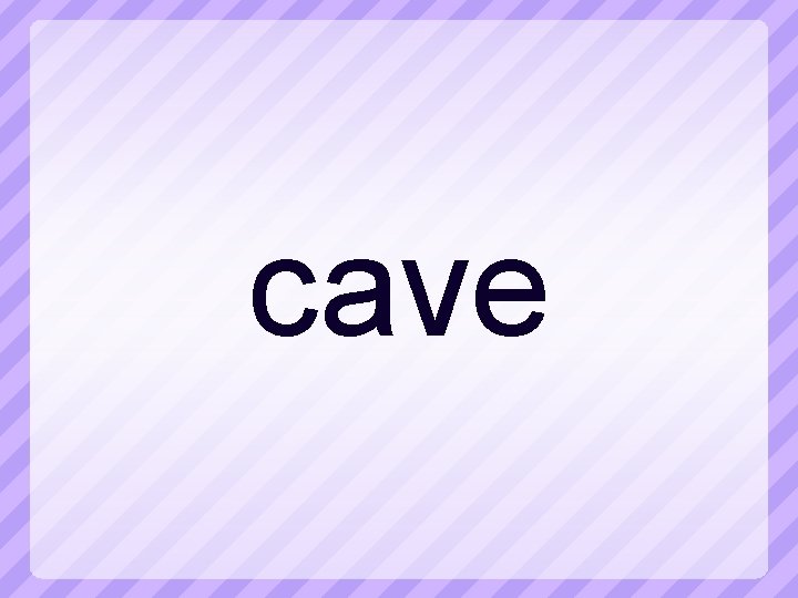 cave 