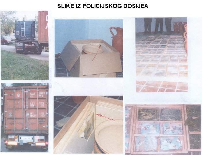 SLIKE IZ POLICIJSKOG DOSIJEA 