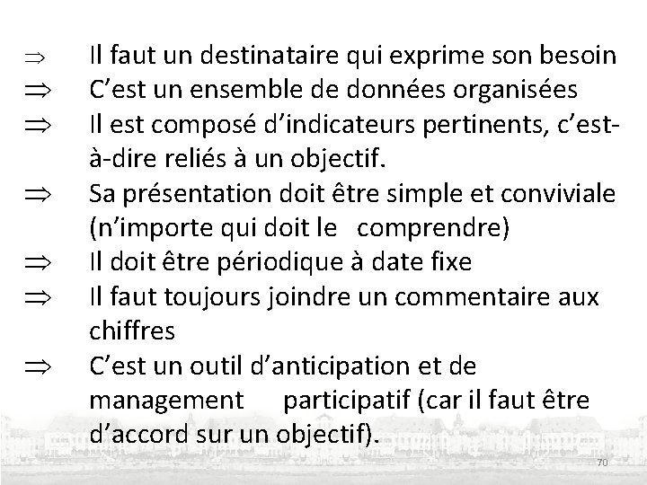 Þ Þ Þ Þ Il faut un destinataire qui exprime son besoin C’est un