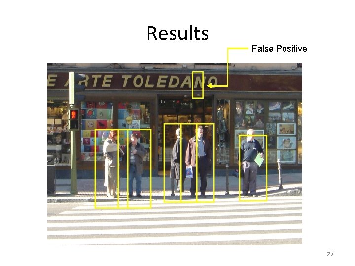 Results False Positive 27 