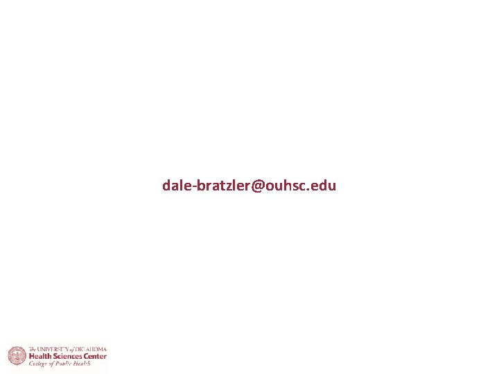 dale-bratzler@ouhsc. edu 